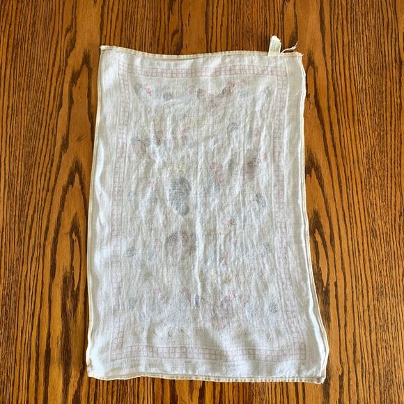 Ulster Weavers "Henrietta" Chickens Roosters Irish Linen Tea Towel 1 7x 25 VTG - Picture 8 of 10